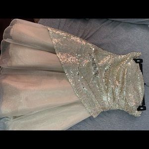 David’s bridal dress. Size 7/8 juniors